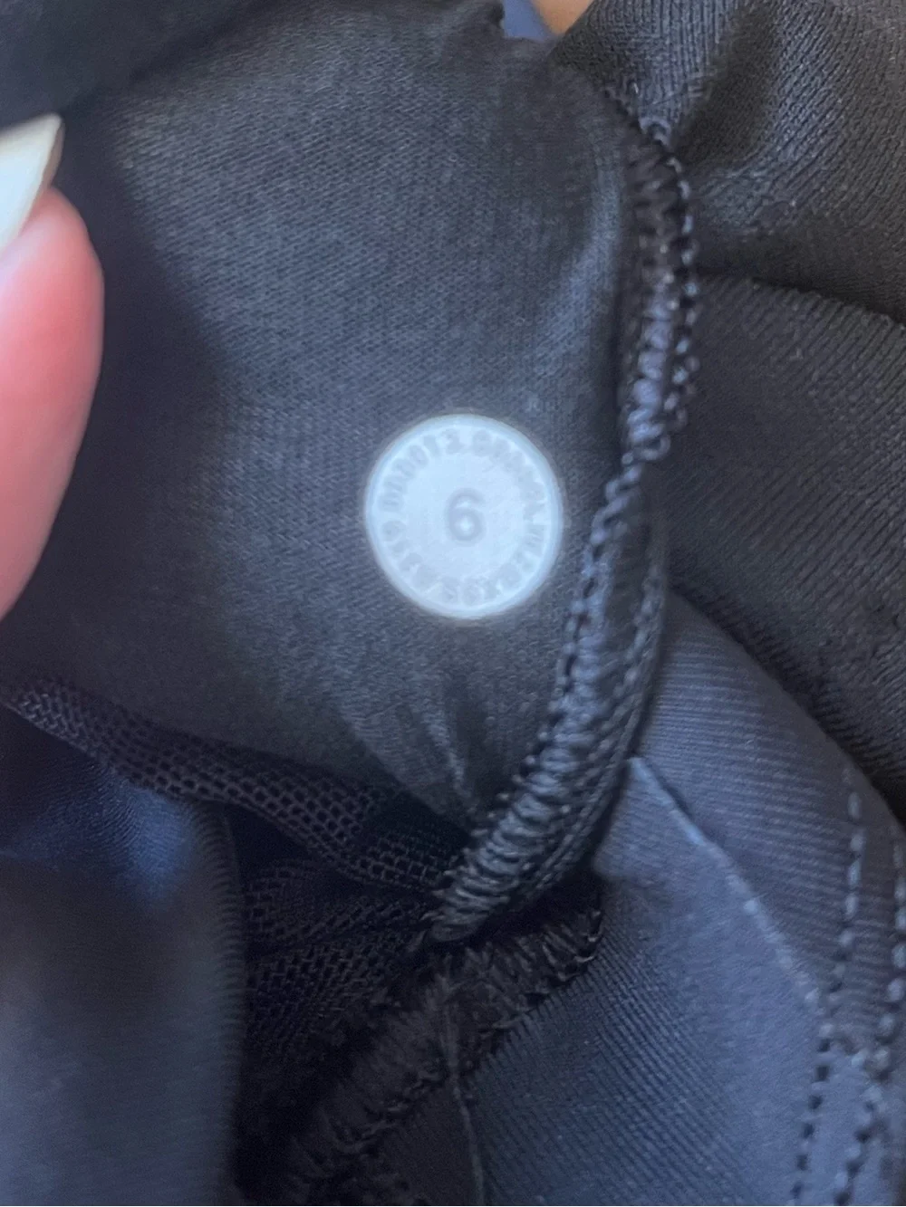 Lululemon Black Strappy Longline Sports Bra